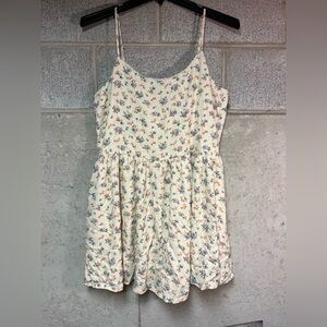 Cream Cream Romper - American Eagle - size XL